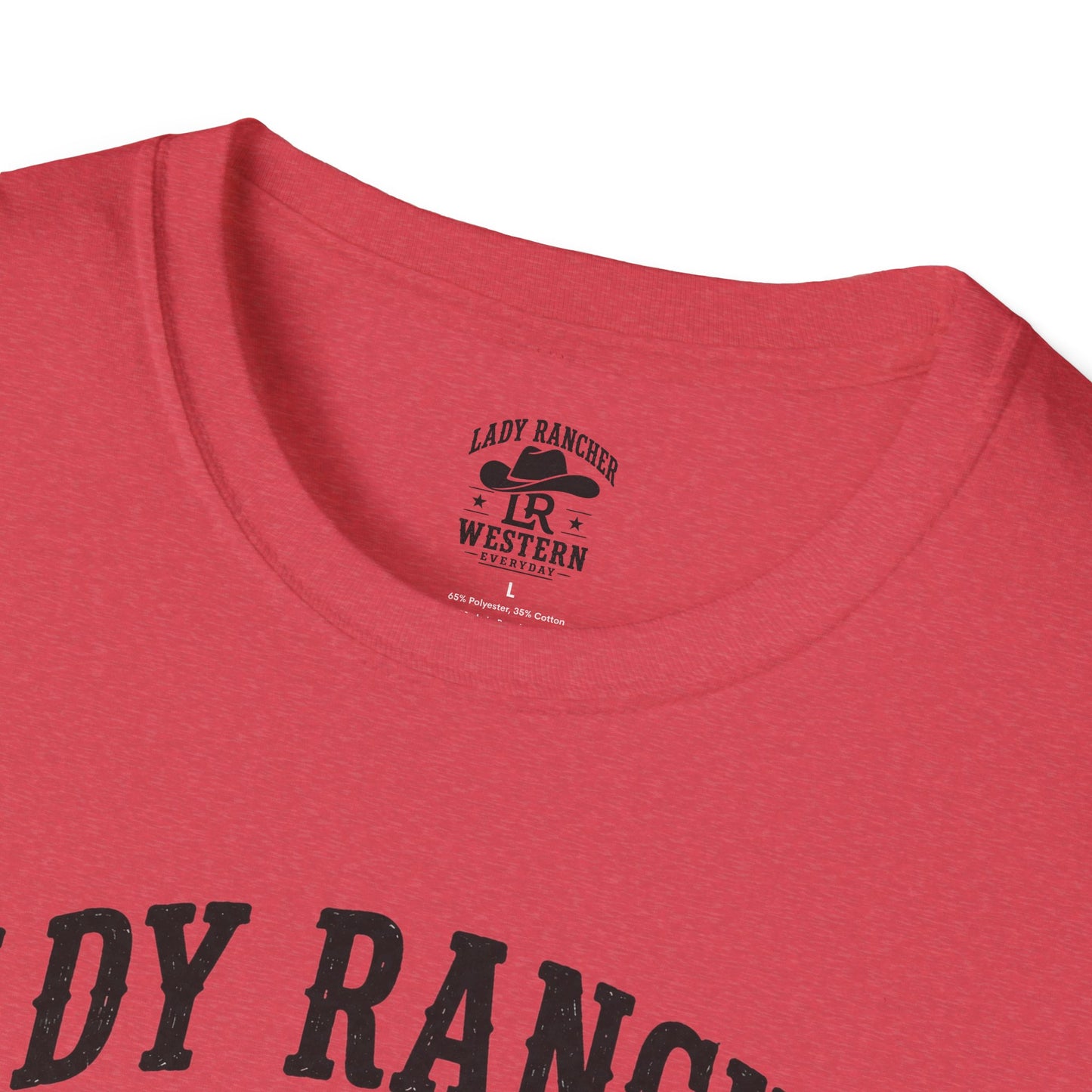 Lady Rancher logo cowboy hat T-Shirt | Western Everyday