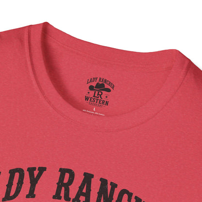 Lady Rancher logo cowboy hat T-Shirt | Western Everyday