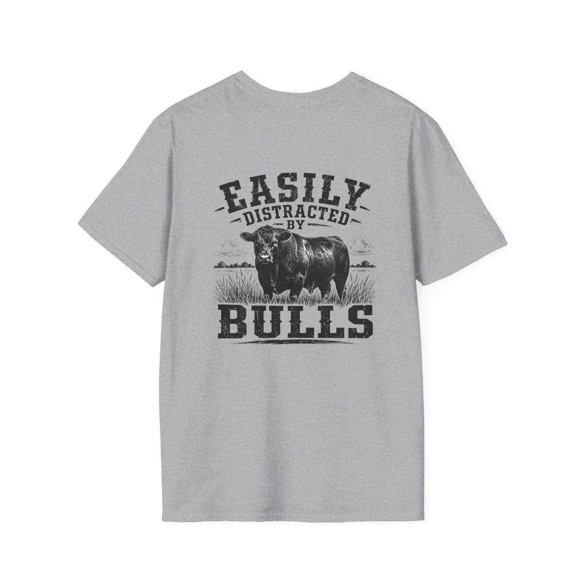 Easily Distracted by Bulls T-Shirt