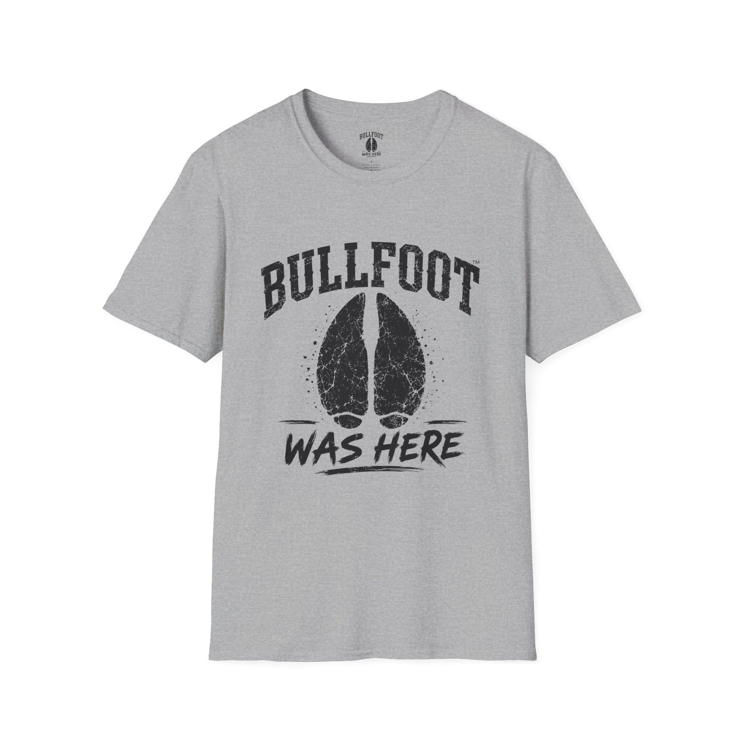Bullfoot Was Here T-Shirt — Vintage Hoof Print Graphic Tee
