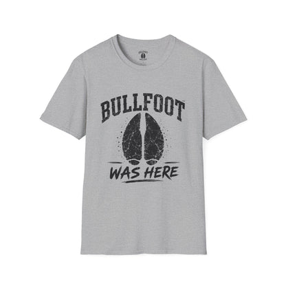 Bullfoot Was Here T-Shirt — Vintage Hoof Print Graphic Tee