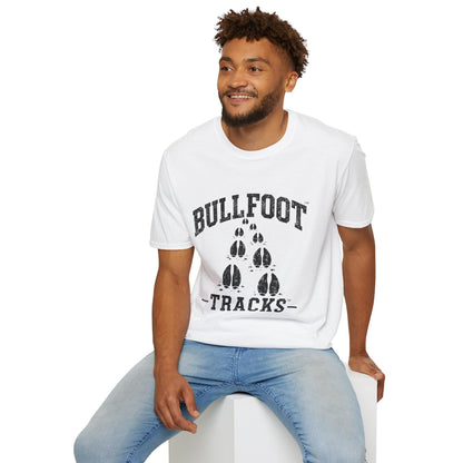 Bullfoot Tracks T-Shirt — Vintage Pawprint Graphic Tee