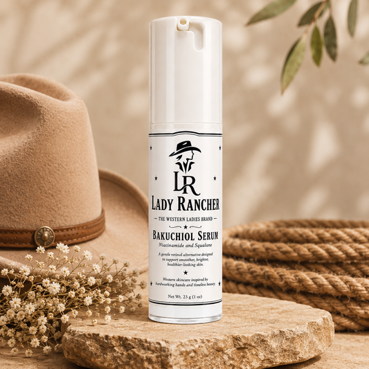 Lady Rancher Bakuchiol Serum | Gentle Retinol Alternative with Niacinamide & Squalane