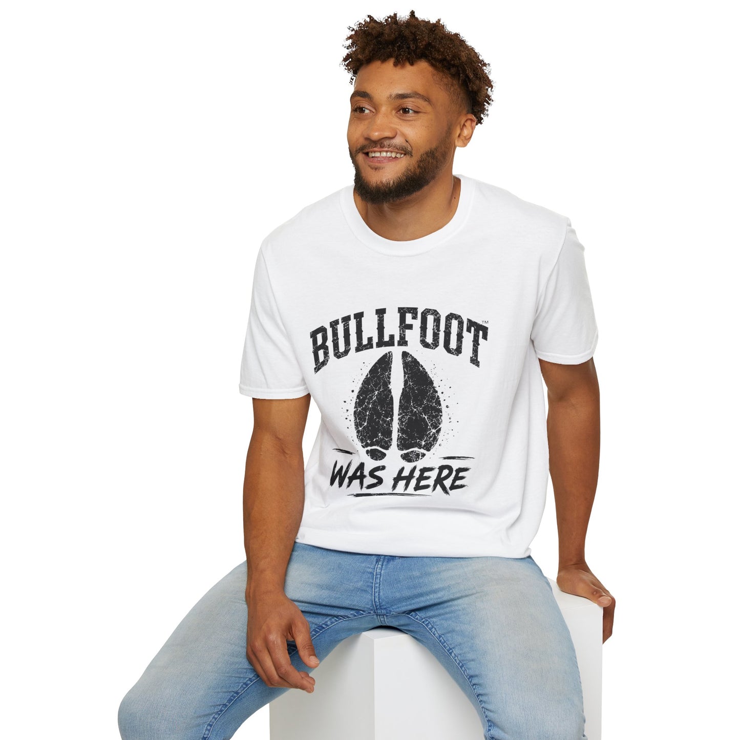 Bullfoot Was Here T-Shirt — Vintage Hoof Print Graphic Tee
