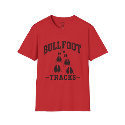 Bullfoot Tracks T-Shirt — Vintage Pawprint Graphic Tee