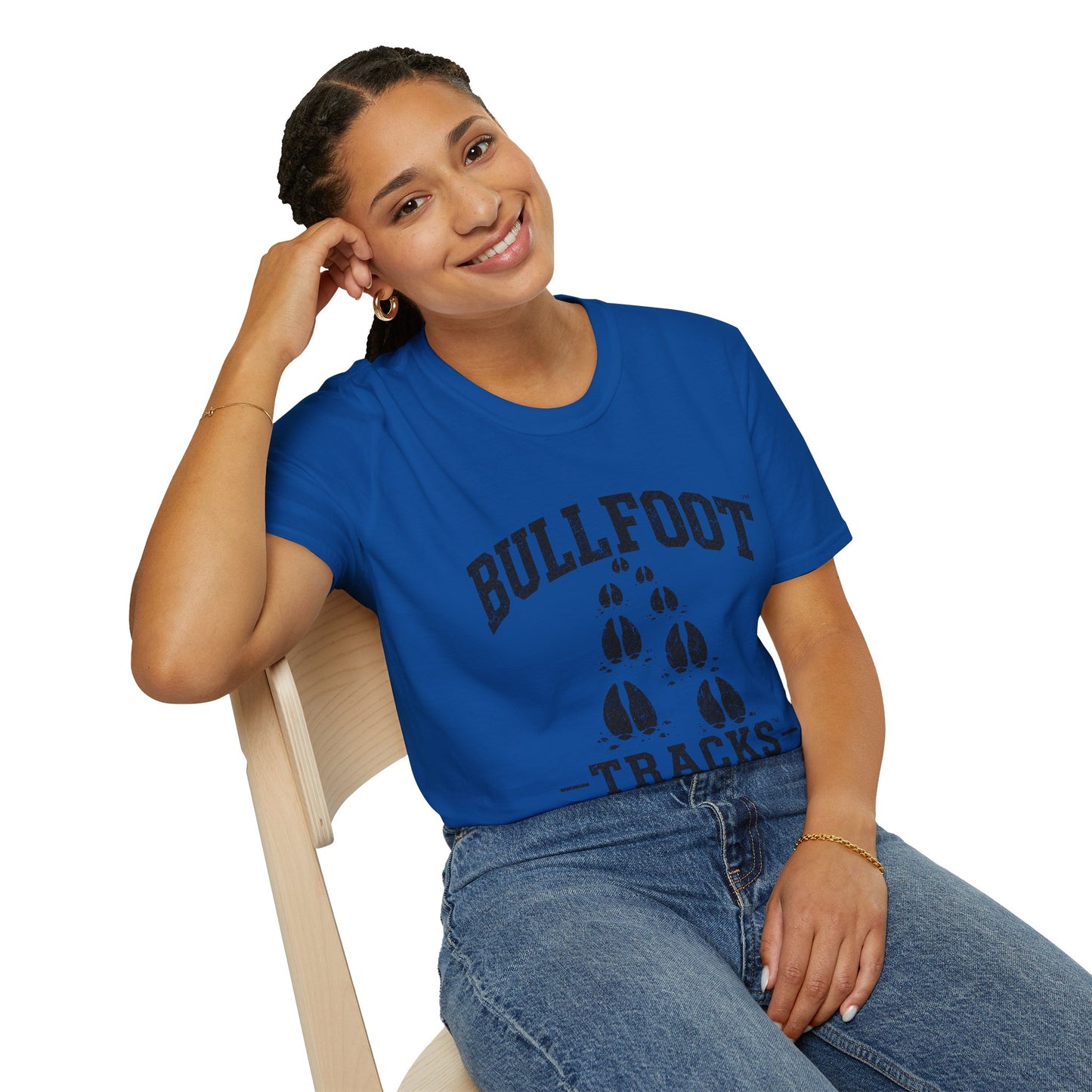 Bullfoot Tracks T-Shirt — Vintage Pawprint Graphic Tee