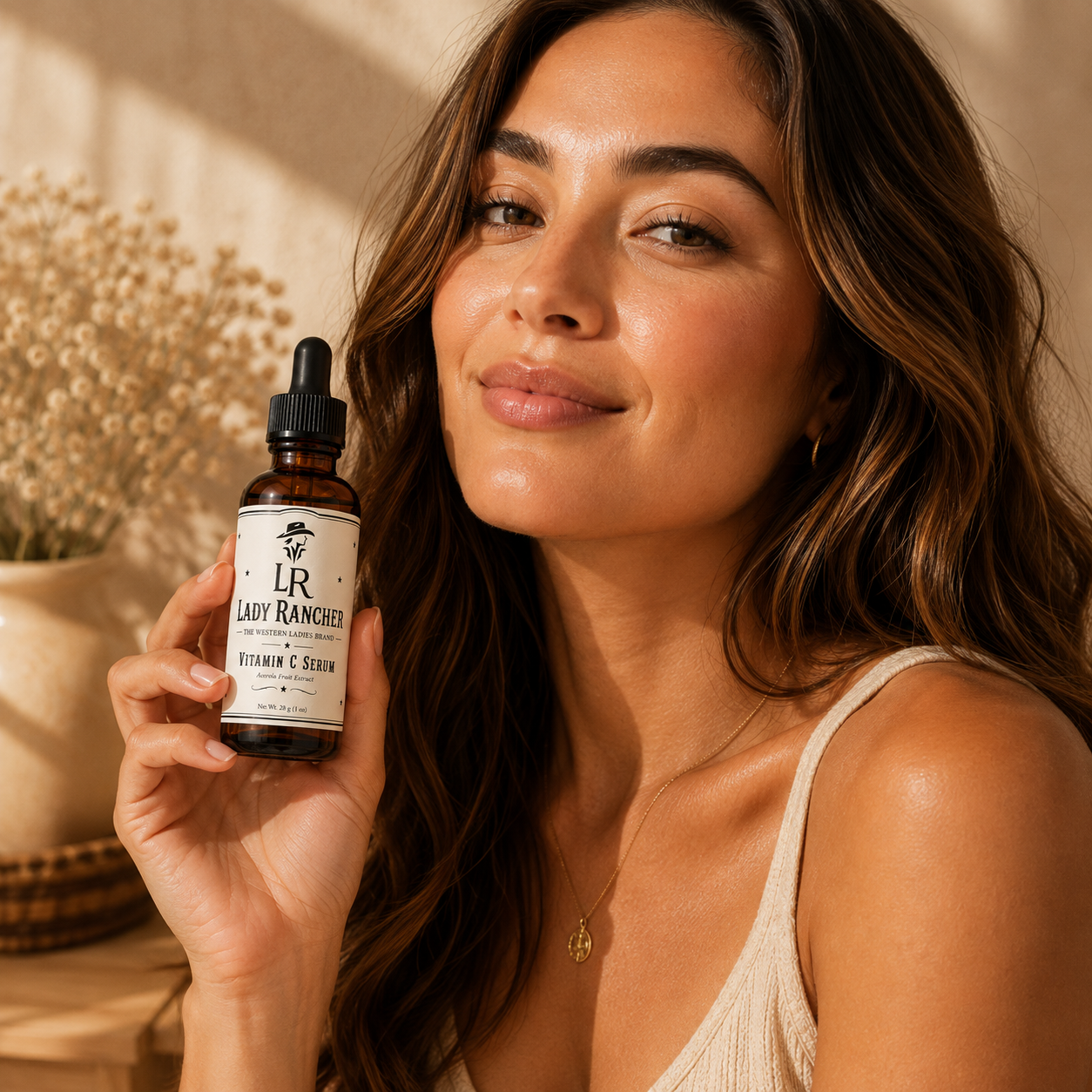 Lady Rancher Vitamin C Serum | Brightening Facial Serum with Acerola Fruit Extract