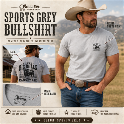 Unisex Softstyle T-Shirt "I Like Big Bulls & I Cannot Lie"