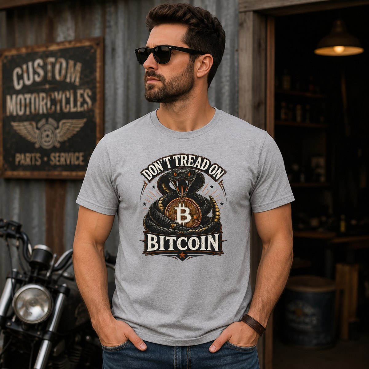 Don't Tread On Bitcoin T-Shirt