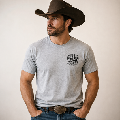 American Bull Dog Bullshirt – Ranch Dog and Bull Graphic Tee