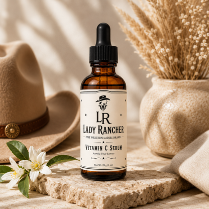 Lady Rancher Vitamin C Serum | Brightening Facial Serum with Acerola Fruit Extract
