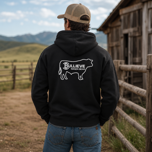 Bullieve Bull Logo Hoodie
