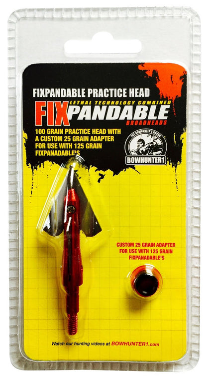 Fixpandable™ Practice Head – 100 Grains Train Like You Hunt.